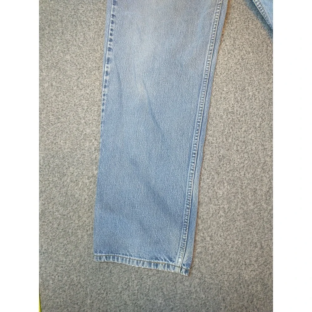 Levis 550 Relaxed Fit Mens Light Wash Blue Denim Jeans W36 L29 Vintage Style